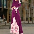 thumbnail image 2 of Robe Musulmane à Manches Longues pour Femmes Vintage Chandail Abaya Vêtements de Prière Robe Musulmane L, 2 of 4