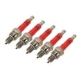 5 Pcs Motorcycle Spark Plug A7TC Racing Spark Plugs Replacement for GY6