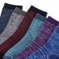 thumbnail image 2 of Tipi Toe Womens Premium Color Mix Crew Socks - Classic & Bright 6-Pack, 2 of 4