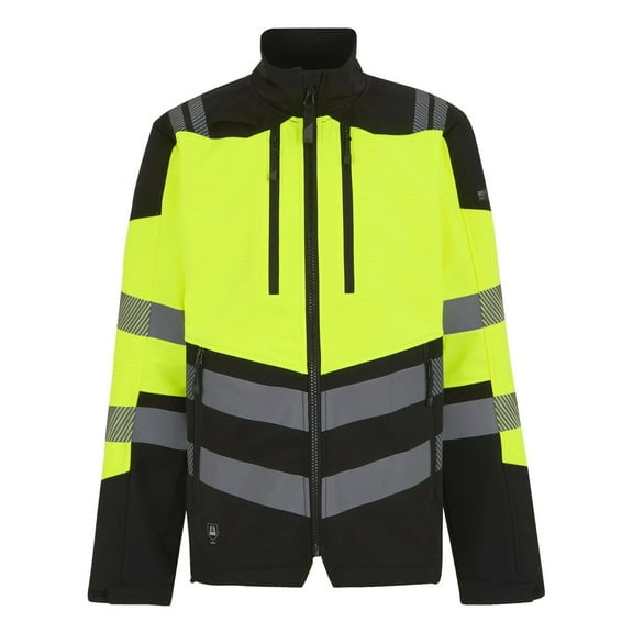 Regatta Professional Mens Hi-Vis 3 Layer Soft Shell Jacket