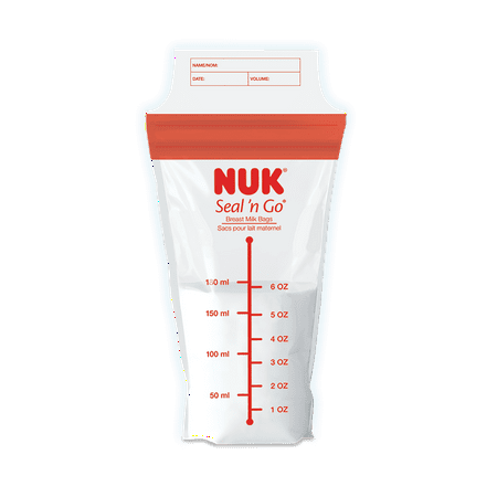 NUK® Simply Natural™ Seal n' Go® Breast Milk Bags, (Best Way To Heat Breast Milk)