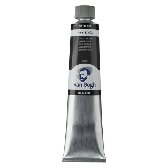 Van Gogh Oil Color, 200ml Tube, Van Dyke Brown