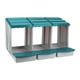 thumbnail image 1 of Caja para gallinas ponedoras, fácil de limpiar, ideal para granjas avícolas. verde, 1 of 9
