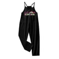 thumbnail image 4 of JIAYUE Boys Girls Jumpsuits Square Collar Sleeveless For Back To School Letter Print Casual Suspender Pants Comfortable Playwear Stylish Overalls Kids Rompers, 4 of 4