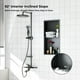 thumbnail image 4 of Yeshouse Nicho de ducha de acero inoxidable de 12 × 24" - Organizador de doble estante, nichos de pared empotrados para almacenamiento, no requiere azulejos, estante de ducha para baño, 4 of 6