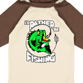 thumbnail image 4 of Inktastic I'd Rather Be Fishing Boys or Girls Long Sleeve Baby Bodysuit, 4 of 5