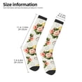 thumbnail image 2 of Fuzoiu Vintage Bike Flower Butterfly Print Adult Stockings,Crew Socks,Unisex Fashion Socks, Casual Sports Socks,Comfortable Crew Socks for Everyday Wear and Sports, 2 of 6