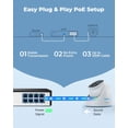 thumbnail image 6 of Reolink 4K PoE 8-Channel NVR Security System with 2TB HDD, 4-Cameras, Smart Detection, RLK8-820D4, 6 of 9