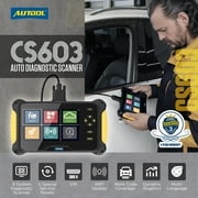 Autool Cs603 Obd2 Scanner Code Reader Automotive Obdii Oil/Epb/Abs/Sas System Diagnostic Scanner W/ 5 Reset Services 10000+ Code Coverage for 12V