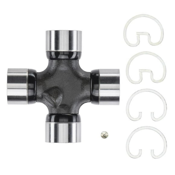Moog Chassis Universal Joint 232A OE Replacement; Greasable; Super Strength; With Flush Type Lube Fitting