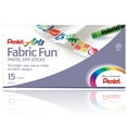 thumbnail image 2 of Pentel Fabric Dye Stick Set, 15-Colors, 2 of 3