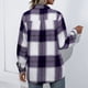 thumbnail image 3 of Chaqueta a cuadros NikouMX Ropa de abrigo de manga larga con botones, 3 of 7