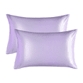 thumbnail image 3 of Funda de almohada Funda de almohada transpirable Funda de cojín para la cabeza de tela Funda de almohada de color sólido para cama, Morado Advancent HA003270-09, 3 of 7