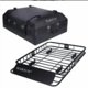 thumbnail image 4 of QinaQin Canastilla para techo de 64 x 39 pulgadas, capacidad de 200 lb, fabricada en acero con recubrimiento y deflector de viento para auto o SUV, 4 of 8