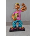 thumbnail image 2 of Nifao Iconic Pink Popeye smaller Resin Statue – Home Decor Sculpture, 11"L x 6"W x 17"H, 2 of 11