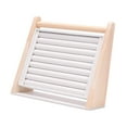 thumbnail image 3 of Rings Display Stand Tray Vertical Holder for Studs Jewelry Organizer Dresser Black, 3 of 10