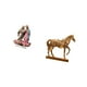 thumbnail image 5 of Escultura De Caballo De Acrílico, Decoración única De Escritorio, Adorno De Mesa DIY, Figura De Animal, Estatua De Resina Grabada Para El Hogar, La Oficina, Regalo De Vacaciones, 5 of 8