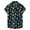 Black1, variant on TAIAOJING Summer Men's Shirts Mens Hawaiian Beach Short Sleeve Pocket Button Down Blouse Shirt