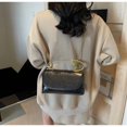 thumbnail image 6 of PRIYAL Clutch Purse Elegant Evening Bag for Women Creative Pin Handbag Chain Crossbody Bag Vegan Leather Shoulder Handbag, 6 of 6