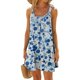 thumbnail image 1 of WILLBEST Vestidos De Verano Para Mujer, Moda Vintage Con Estampado De Flores, Plisado, Sin Mangas, Con Tirantes Para El Hombro, Vestido Informal Para Vacaciones En La Playa, 1 of 3