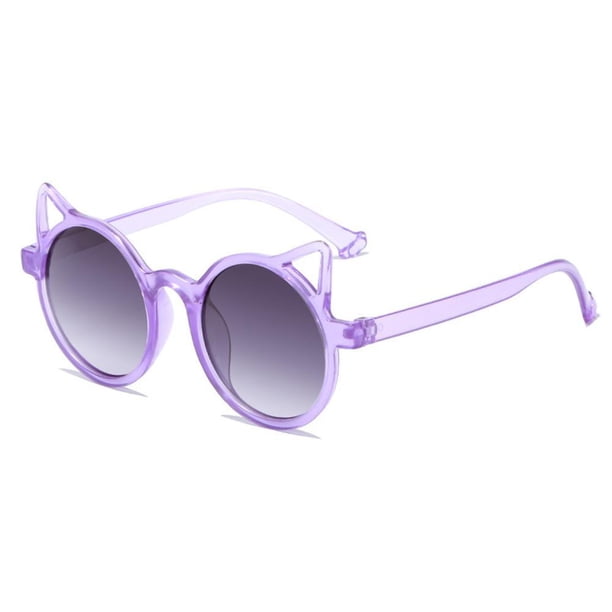 Wartleves Gafas de sol para niños Gafas de sol con orejas de gato Gafas para niños Gafas para niñas y niños