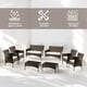 thumbnail image 3 of Ilios Innova | Juego de Muebles de Jardín de Mimbre para 8 Personas, Diseño Ergonómico con Almacenaje, Espacio Amplio, Fácil Montaje y Estable, Ideal para Patio y Jardín, 3 of 9