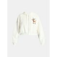 thumbnail image 6 of No Boundaries Christmas Plush Jacket, Women's & Women's Plus, 6 of 6