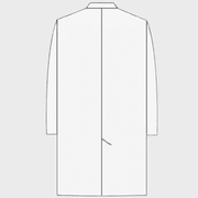 Panda Uniform by Heedfit Women's Workwear Professional Lab Coat With Pockets for Doctors & Nurses,White M