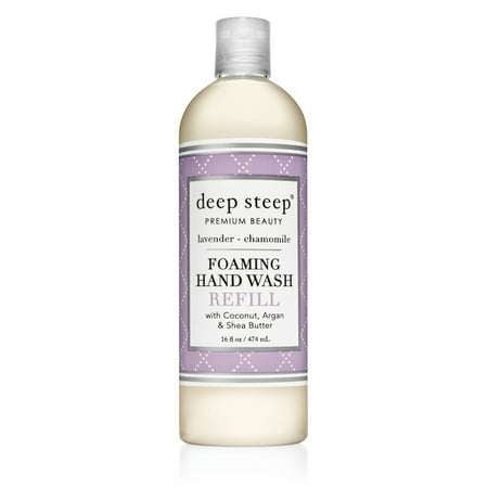 Lavender Hand Wash - Deep Steep Foaming Hand Wash Refill, Lavender Chamomile, 16 Oz