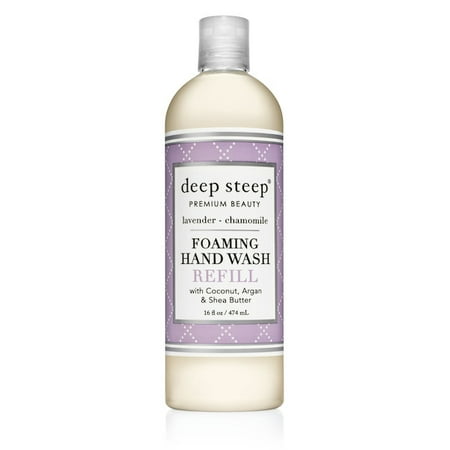 Deep Steep Foaming Hand Wash Refill, Lavender Chamomile, 16 (Best Hand Sanitizer For Kids)