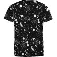 thumbnail image 2 of Halloween Galaxy Astronomy Pattern All Over Mens T Shirt, 2 of 2