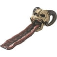thumbnail image 3 of Pacific Giftware Demonic Ram Horned Skull Long Forked Tongue Stick Incense Burner Holder Gothic Halloween Decor, 3 of 5