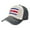 Black And White, variant on Costa Rica Flag Polyester Flag Baseball Cap Distressed Adjustable Vintage Cotton Denim Hat for Women Men
