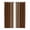 SaddleBrown Beige, variant on Kitchen Curtains 84 Inch Length 2 Panels, Brown Beige Striped Grommets Window Treatment Curtain, Modern Farmhouse Retro Lines Thermal Curtains Drapes for Living Room/Bathroom