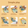 thumbnail image 4 of ZheElen Desktop Bowling Game Safe Ingredients Durability Easy Operation Children Finger Catapult Game, 4 of 6