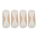 thumbnail image 1 of 4 piezas de compresas menstruales transpirables, lavables, portátiles, suaves, absorbentes, de algodón, reutilizables, color piel, S, 1 of 15