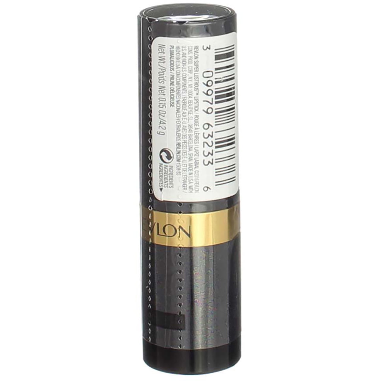 Revlon Super Lustrous Lipstick, Plumalicious [465] 0.15 oz (Pack of 3)