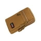 thumbnail image 4 of Riñonera de cintura de 7 pulgadas para hombre, bolsa para teléfono, riñonera para acampar y cazar (negro), 4 of 5