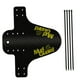 thumbnail image 3 of Wosthever Guardabarros de bicicleta Premium Guardabarros de carbono resistente al desgaste/Guardabarros de bicicleta trasera Engranajes de protección Ciclismo Amarillo Wosthever CZ13133-06B, 3 of 6