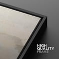 thumbnail image 5 of IDEA4WALL Framed Canvas Print Wall Art Set of 3 Pastel Abstract Beige & Grey Minimalist Pattern Nature Wilderness Modern Art Decorative Neutral Artwork for Home Decor - Black 16"x24"x3, 5 of 5
