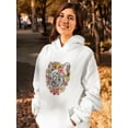 thumbnail image 2 of Portrait Of French Bulldog. Hoodie Women -Image by Shutterstock, Female 3X-Large, 2 of 4