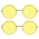thumbnail image 3 of 2 gafas para fiesta en la playa, divertidas gafas de cosplay con forma de limón, accesorio para fotos de boda (amarillas), 3 of 5