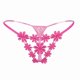 thumbnail image 1 of Tangas con bordado floral, bragas de cintura baja con huecos, lencería y ropa interior sexy para mujer, 1 of 5