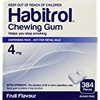 Habitrol Nicotine Gum 4mg Fruit BULK 384 pieces