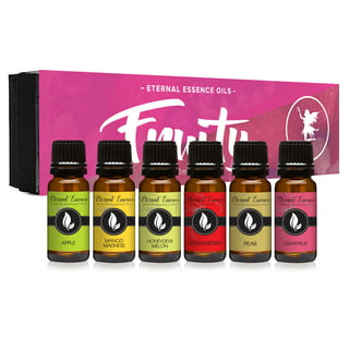 Fragrance Oils Set of 6 Scented Oils from Good Essential- Apple Oil,  Chocolate Oil, Coconut Oil, French Vanilla Oil, Peach Oil, Cupcake Oil:  Aromatherapy, Perfume, Soaps, Candles, Slime, Lotions! 