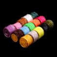 thumbnail image 3 of 15 Colors Fly Tying Materials Tinsel Cactus Chenille Medium Crystal, 3 of 7