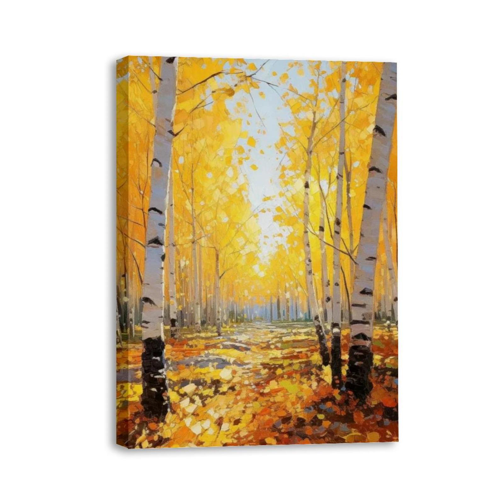 Ownseries Home Decor Four Seasons Scenery Pattern Canvas Wall Art 