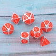 thumbnail image 1 of 7 Pcs Dados Poliédricos de Metal D20 D12 D10 D8 D6 D4 Opacos con Caras Juguete Educativo H yotijar Dados poliédricos, 1 of 10
