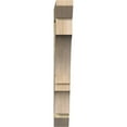thumbnail image 2 of Ekena Millwork 6"W x 36"D x 48"H Balboa Slat Rough Sawn Bracket, Douglas Fir, 2 of 4