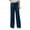Blue, variant on JGTDBPO High Waisted Pants For Women Casual Loose Elastic Button Waist Wide Leg Pants Hiking Cargo Pants Straight Long Trousers Sweatpants Streetwear